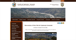 Desktop Screenshot of capitanejo-santander.gov.co
